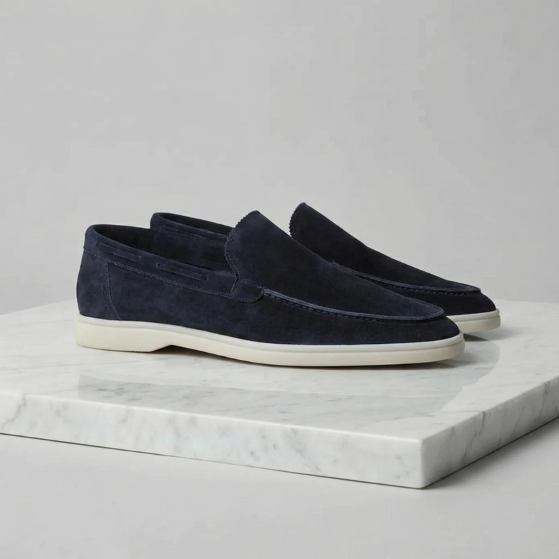 Men's Slip-On Loafers with Classic Design