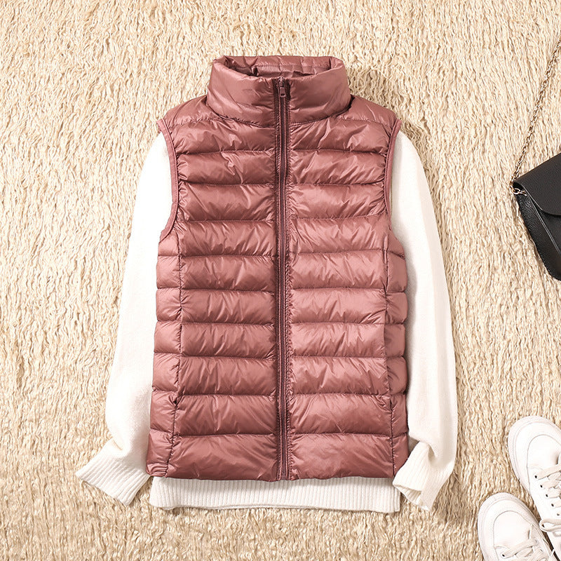 Women’s Sleeveless Zip-Up Jacket