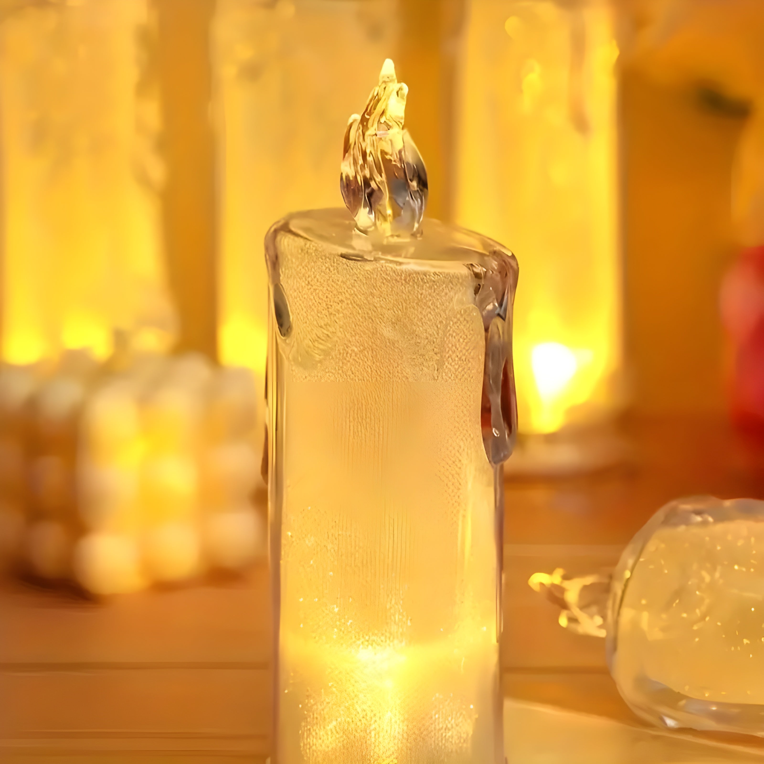 LED-safe and romantic candles