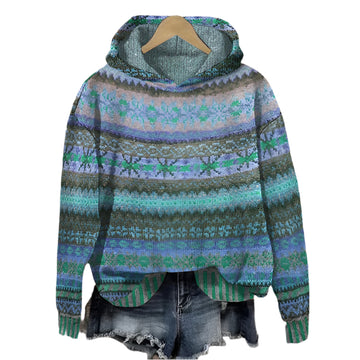 Gabrielle Ethnic Retro Hoodie