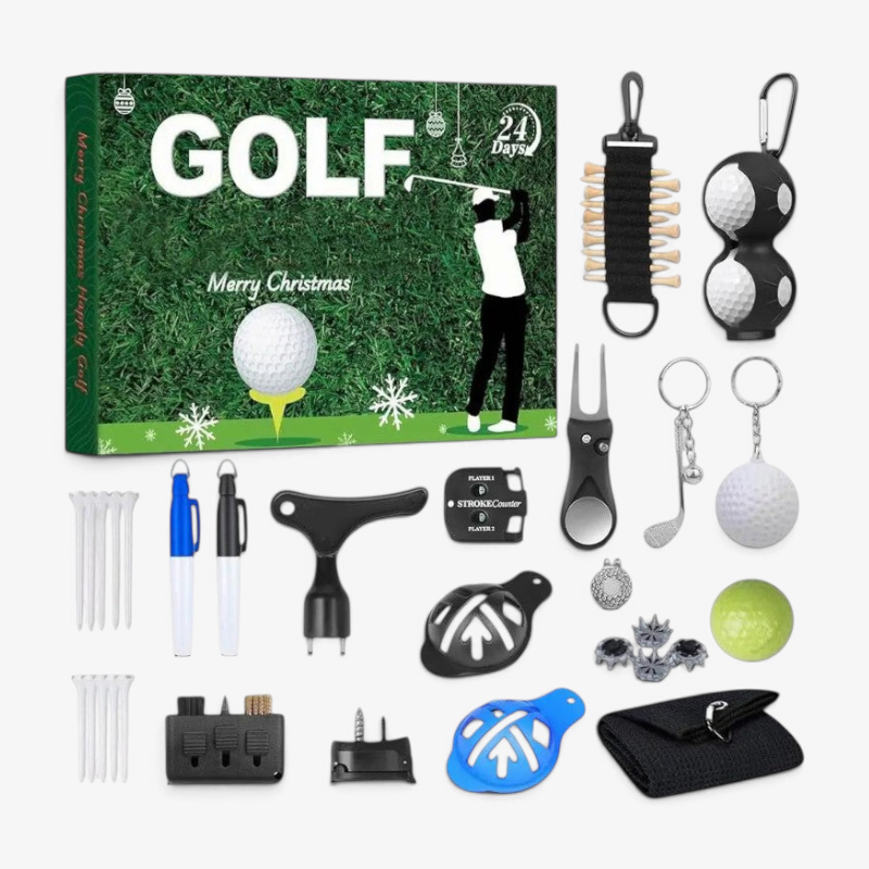 Teejingle - Golf adventi naptár 24 rekesszel