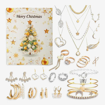 JewelReveal - Ékszer Adventi Naptár 2026 Nyakláncokkal és Gyűrűkkel