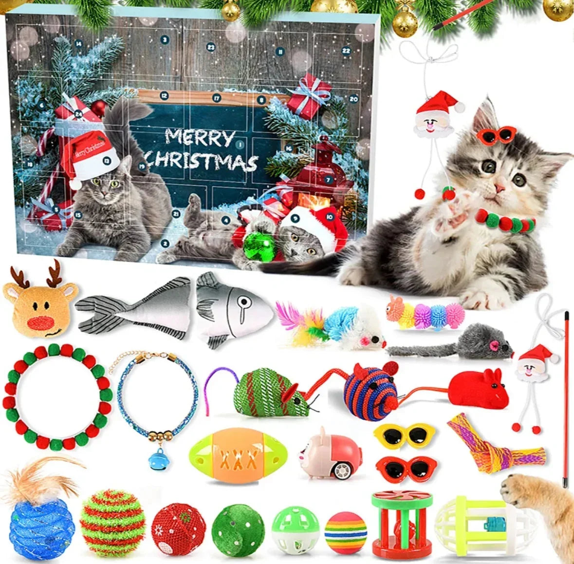 Furrymas - Adventi naptár háziállatoknak 24 játékkal