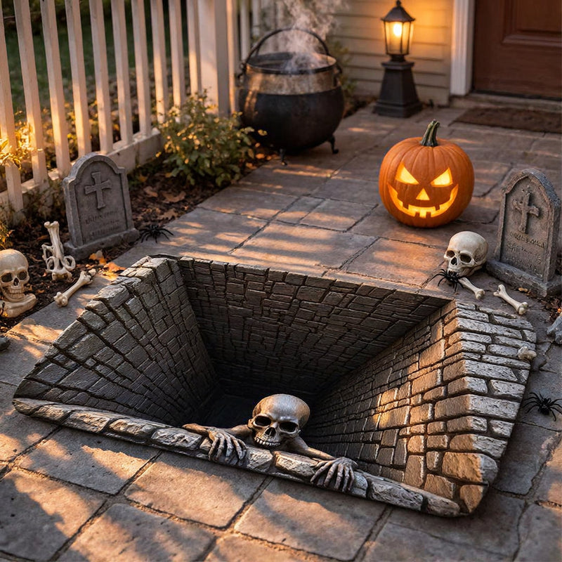 Hallowdepth - 3D optikai illúzió lábtörlő