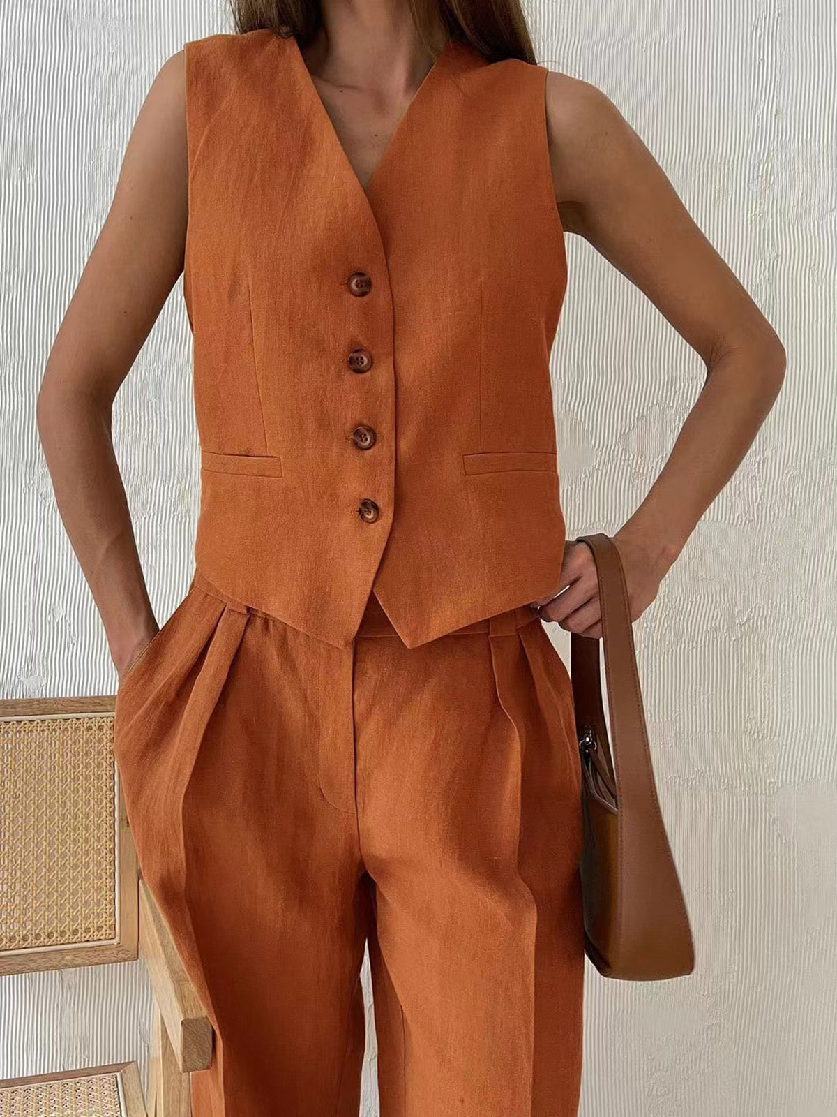 Alina Summer Chic Two-Piece Set