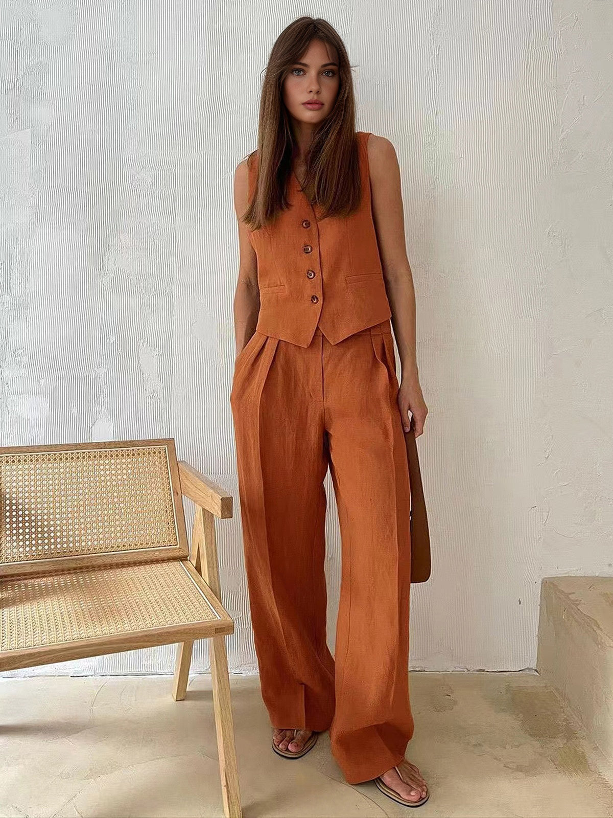 Alina Summer Chic Two-Piece Set