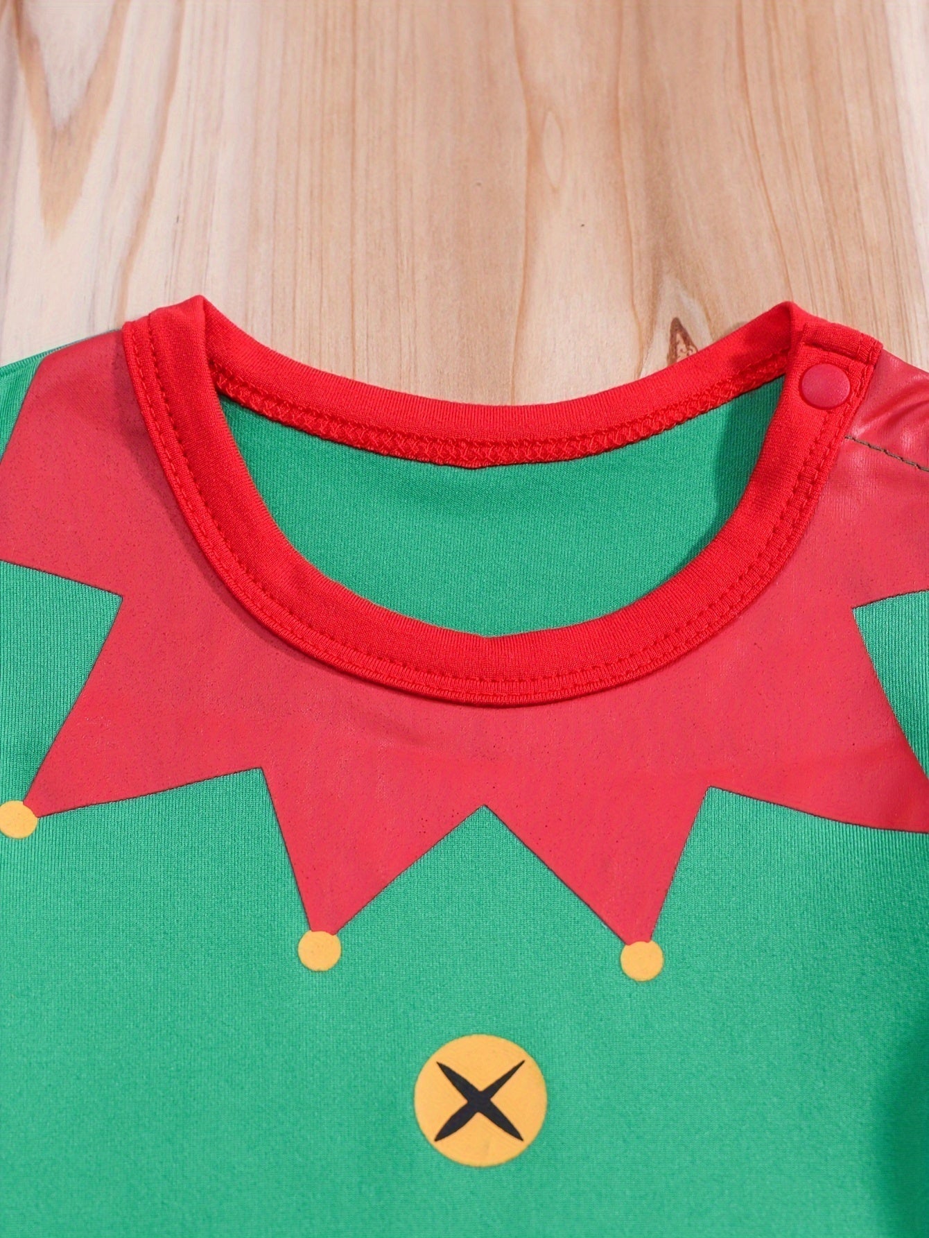 Baby Elf Halloween Romper with Hat
