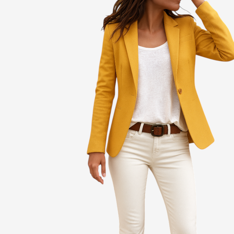 Chic Women’s Notched Collar Blazer