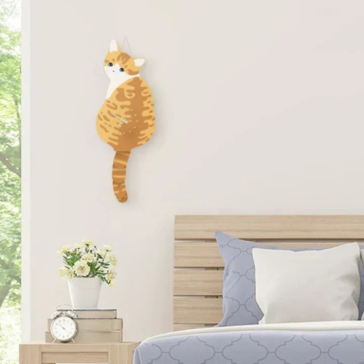 PurrfectTime - Fun Wall Clock for Cats