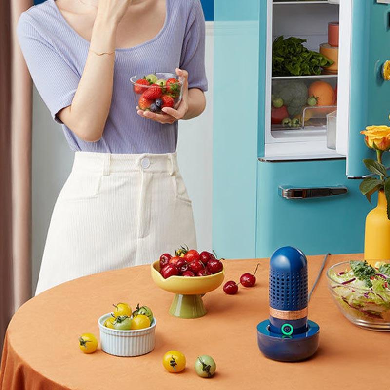 FreshPure - Ultrasonic Fruit and Vegetable Washer High-Frequency Cleaning for Dirt, Pesticides, and Bacteria | Portable, Compact, and Eco-Friendly Design