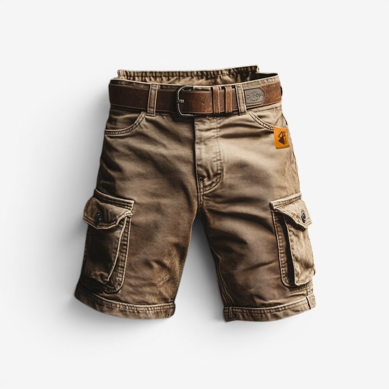 Men's Versatile Multi-Pocket Shorts