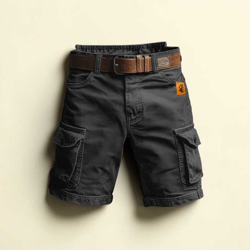 Men's Versatile Multi-Pocket Shorts