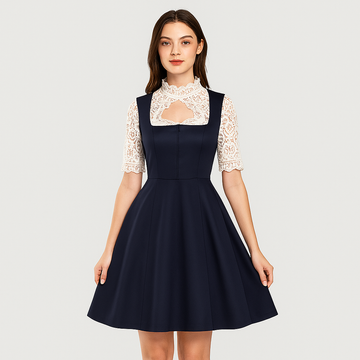 Women's Traditional Dress – Lace Dirndl for Oktoberfest in Munich