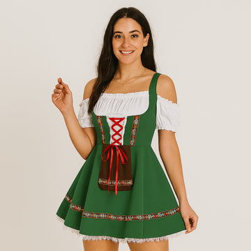 Women's Dirndl Costume – Ideal for Oktoberfest & Theme Parties