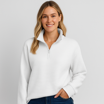 Agnes - Elegant High Neck Sweater