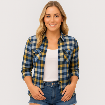 Lucia - Checked Blazer