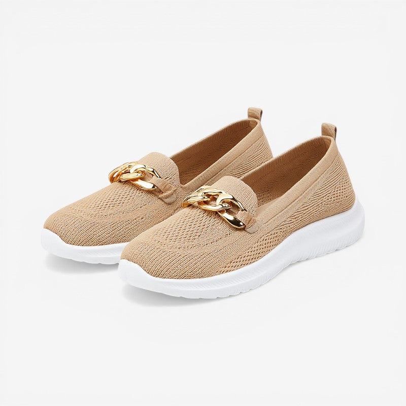 Women’s Slip-On Chain Detail Casual Shoes