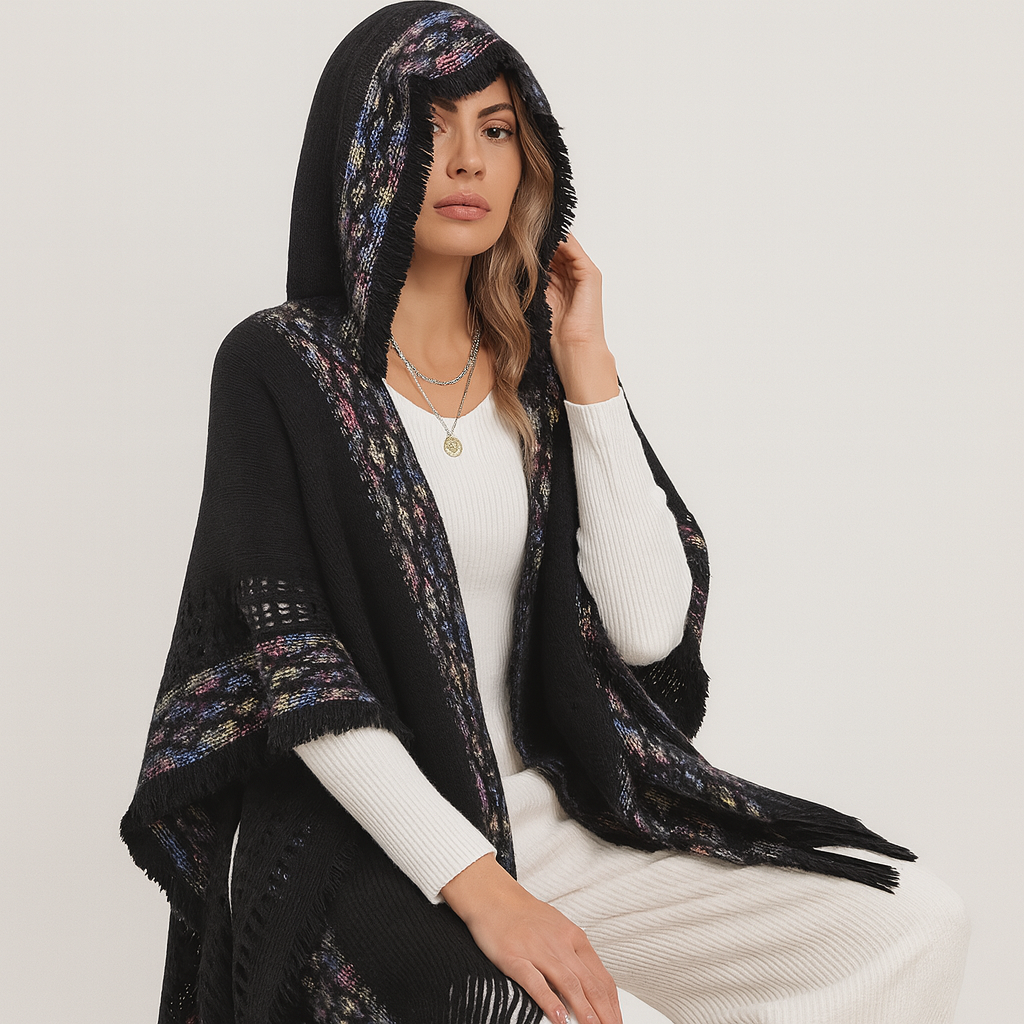 Deborah | Soft and Stretchy Winter Coat with Hood for Women