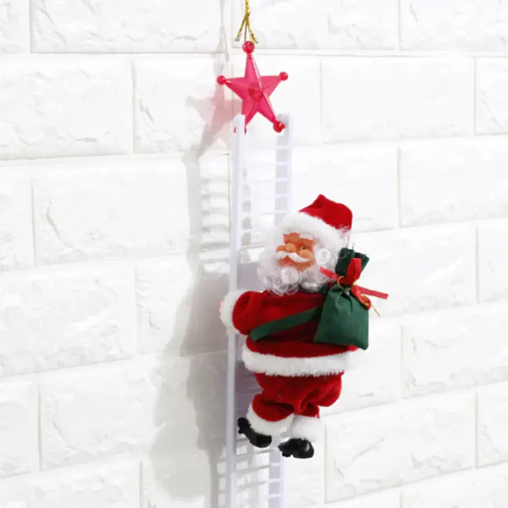Climbing Santa Claus