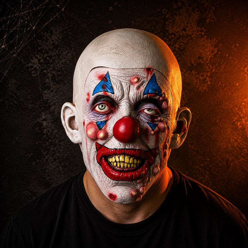 ClownVibe - Hátborzongató bohócmaszk Halloweenre