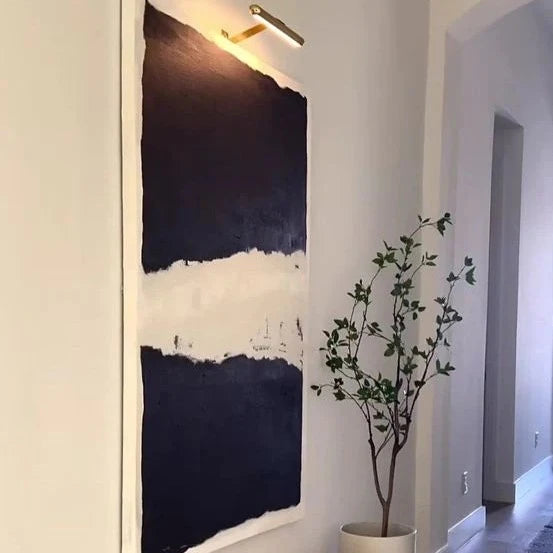 BrightGlow - Minimalist Art Light Sleek Adjustable Design with Multiple Finish Options | Energy-Efficient LED Illumination for Gallery-Style Display | Perfect Accent for Artwork, Photos, or Wall Décor