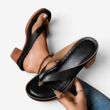 Women’s Stylish Open Toe Thick Heel Sandals
