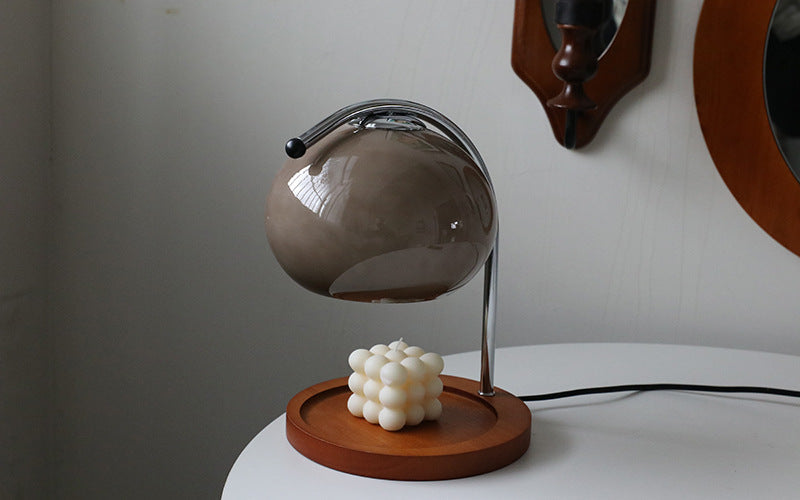 LumiGlow - Glass Candle Warmer Lamp Elegant Glass Design with Flameless Candle Warming | Soft Ambient Glow for Cozy and Inviting Home Ambiance | Safe and Stylish Accent for Bedroom, Living Room, or Relaxation Spaces