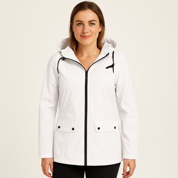 Elisabeth | Elegant Waterproof Hooded Jacket