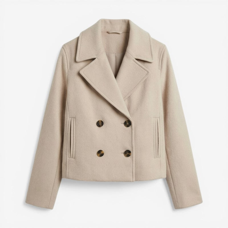 Short Double-Breasted Jacket