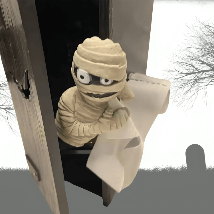 Animated Mummy Halloween Decoration with Sounds