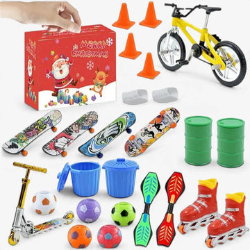 SantaSpin - Adventi naptár töltelék 24 fidget játékkal