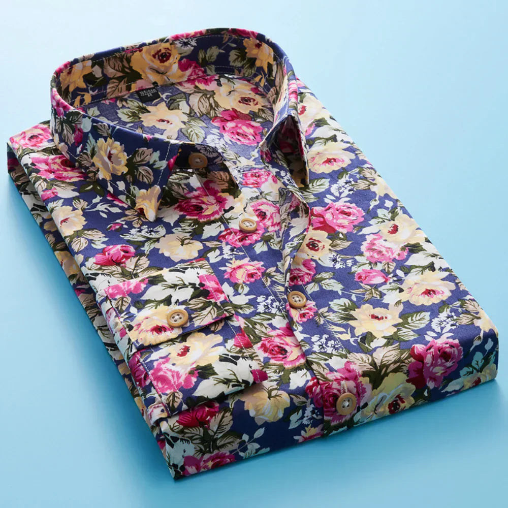 Elias Classic Shirt with Unique Prints