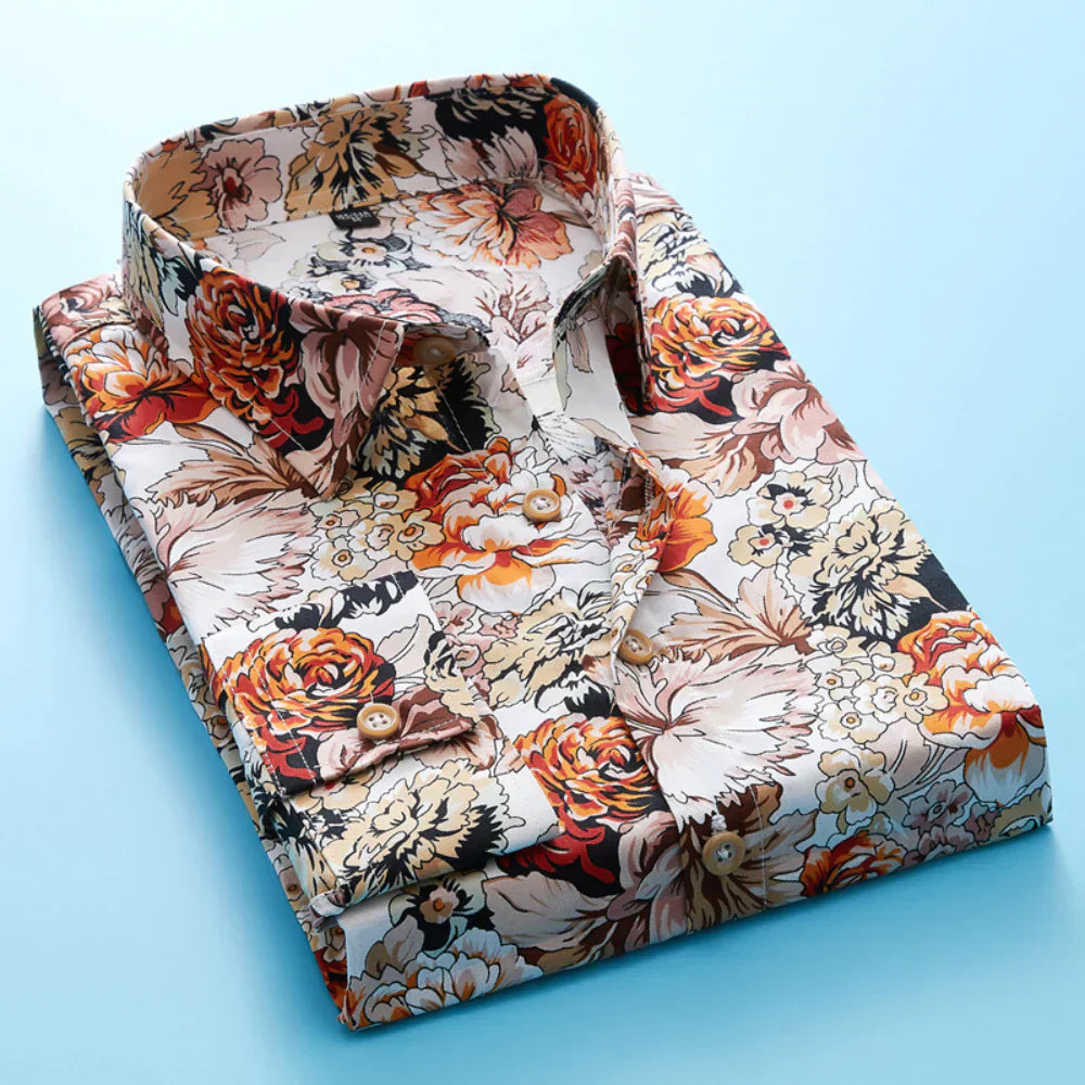 Elias Classic Shirt with Unique Prints