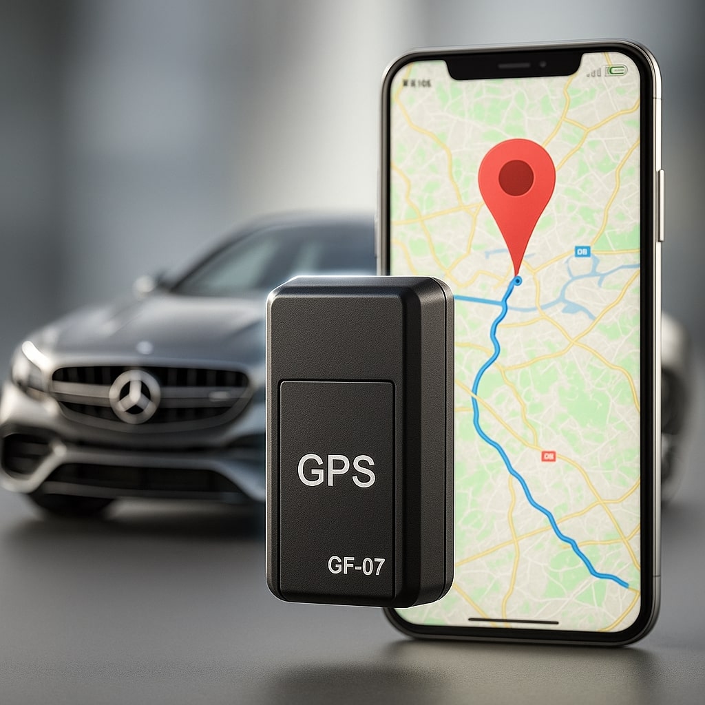TrackPilot - Mini GPS nyomkövető mágneses rögzítéssel