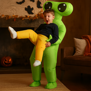 Galaxor | Cosmic Alien Costume with Large Eyes