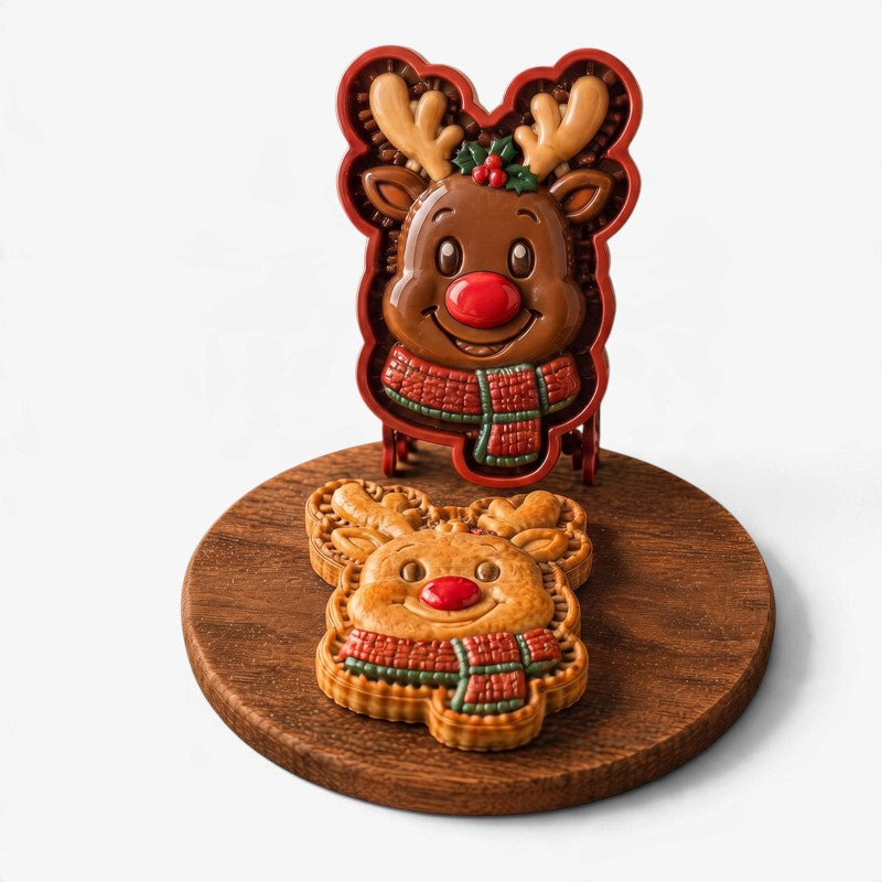 FestiveMold - Mini tortaforma 9 ünnepi mintával