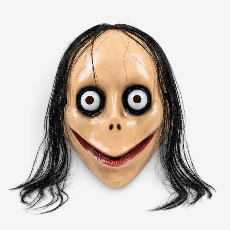 CreepyHair - Halloween Mask with Long Hair