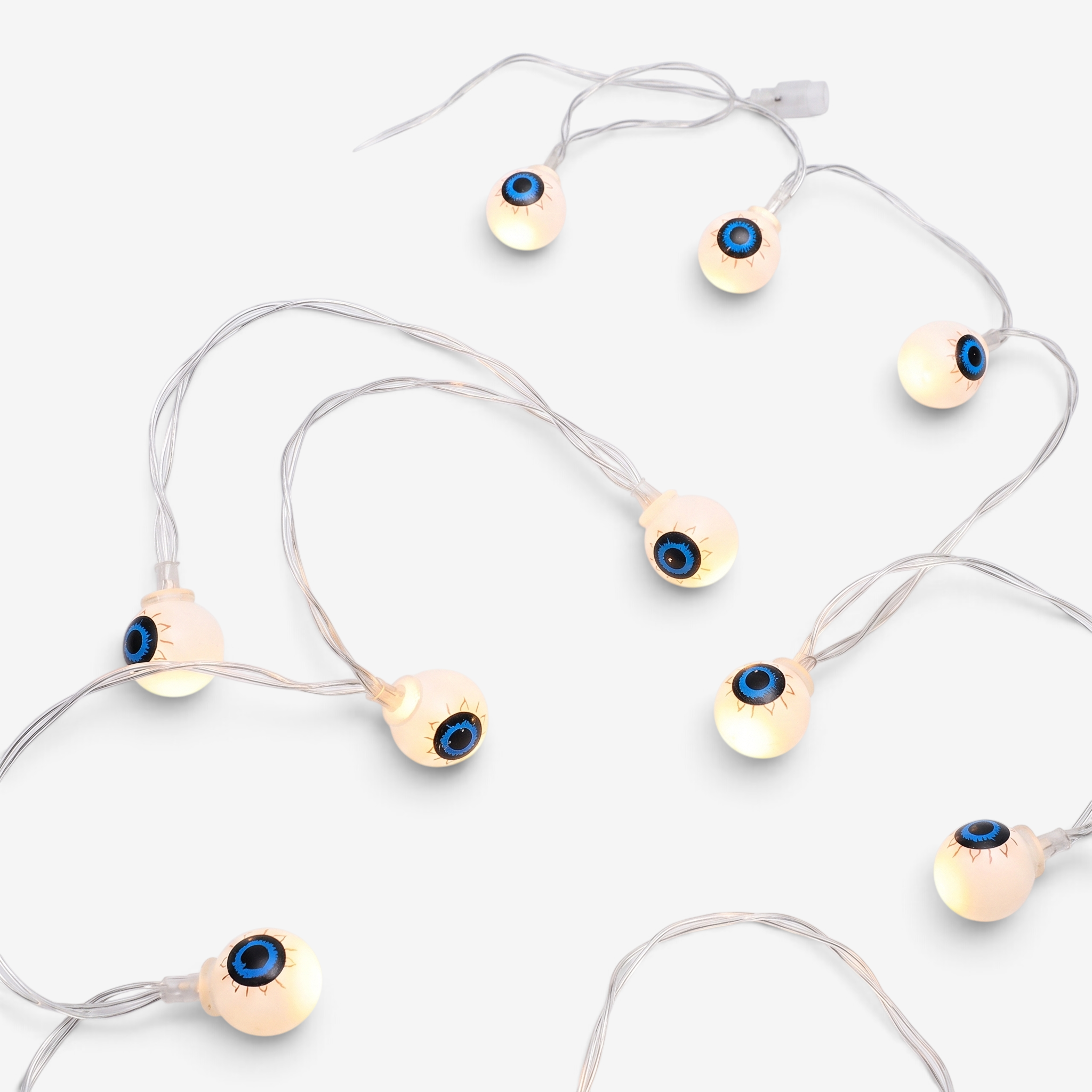 GlowHaven - Spooky String Lights with Ghosts and Pumpkins