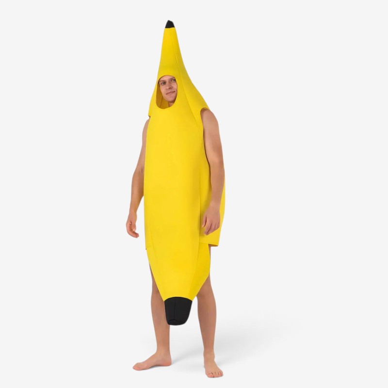 Humorous Banana Costume for Men