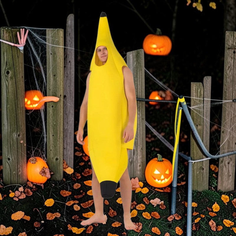 Humorous Banana Costume for Men