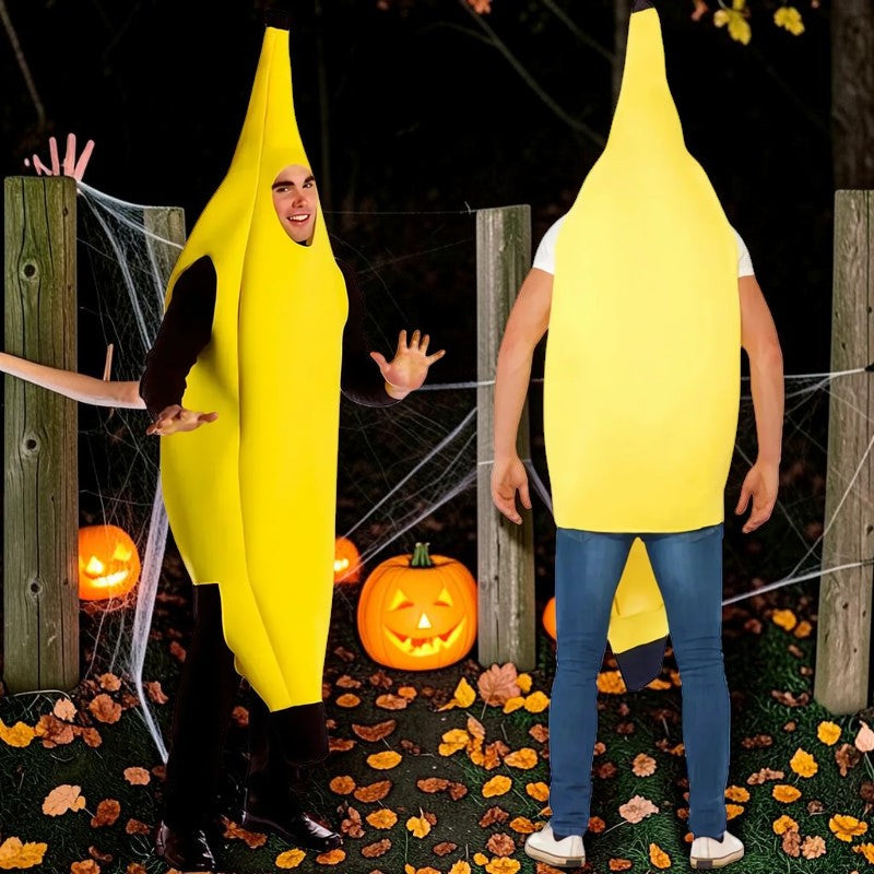 Humorous Banana Costume for Men