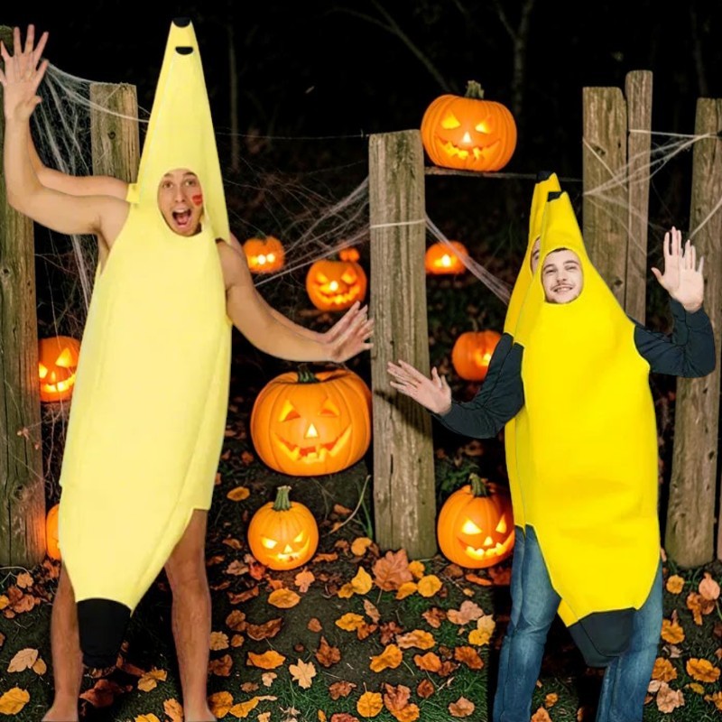 Humorous Banana Costume for Men