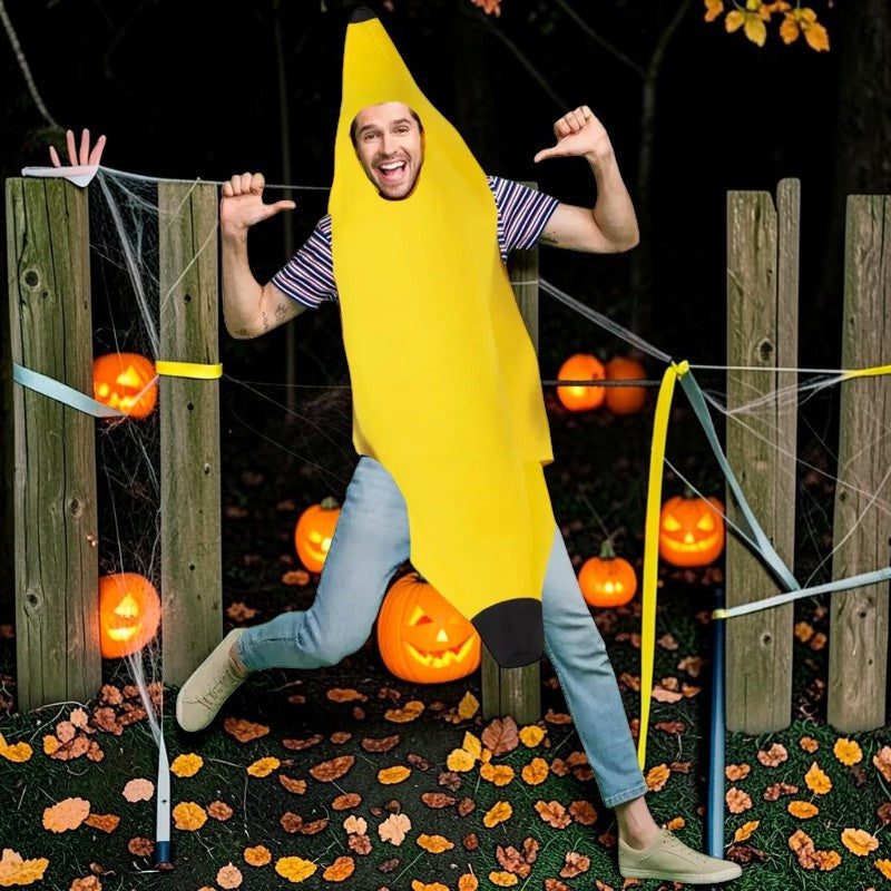 Humorous Banana Costume for Men