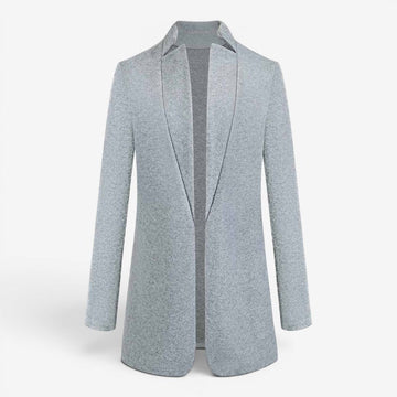 Women’s Classic Notched Collar Long Coat