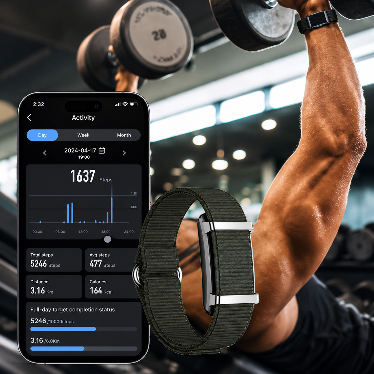 PulseTrail - Y25 Képernyő nélküli Fitnesz Karkötő