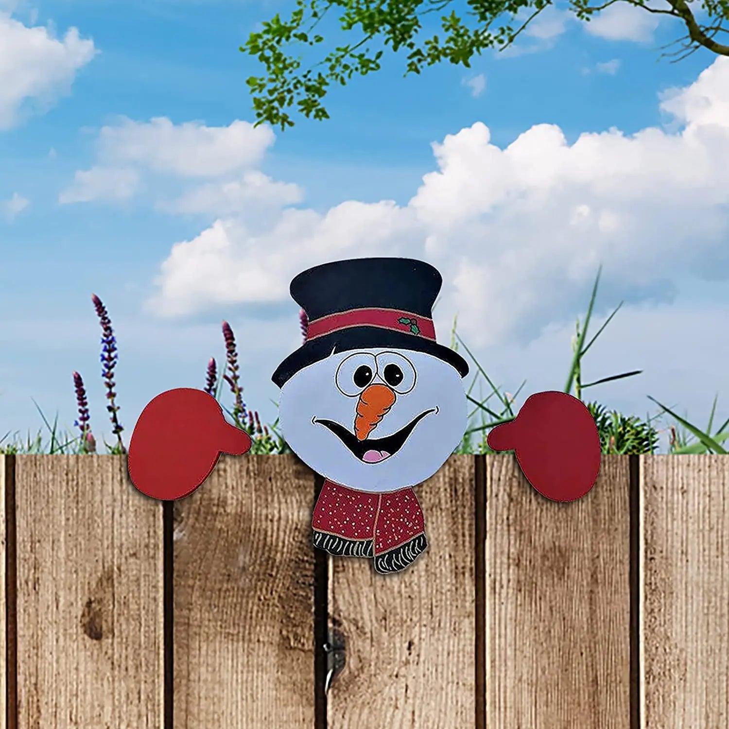 Christmas Decoration with Santa Claus Window Decals