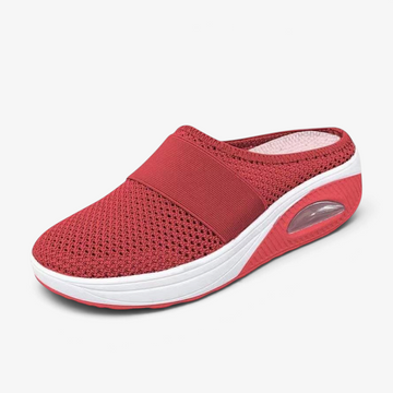 Aerovelle – Kerek orrú slip-on cipő légáteresztő hálós felsőrésszel