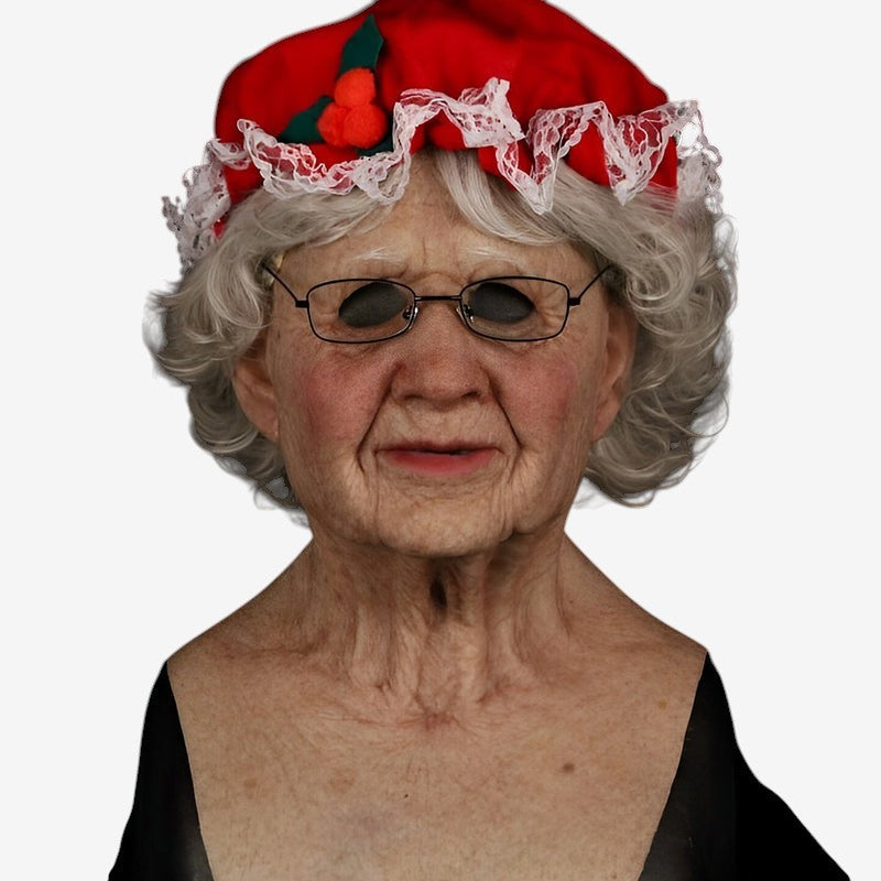 Realistic Old Man Character Mask for Halloween