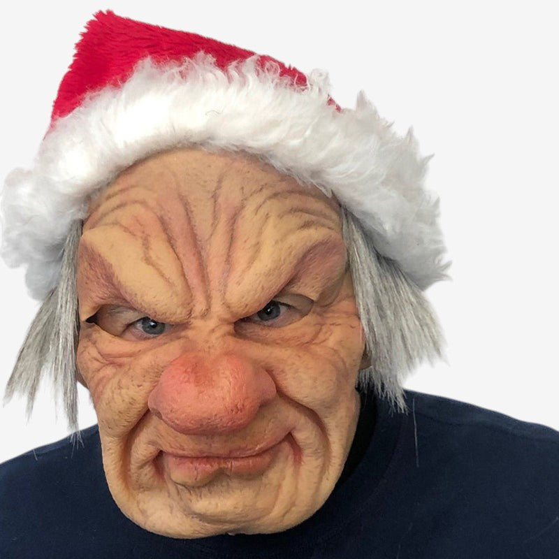 Realistic Old Man Character Mask for Halloween