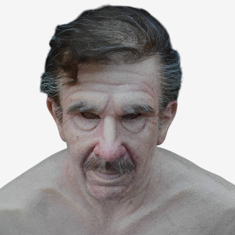 Realistic Old Man Character Mask for Halloween